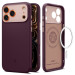 Spigen Чохол до мобільного телефона Spigen Nano Pop MagFit iPhone 17 Pro Max Burgundy Bean (ACS10261)