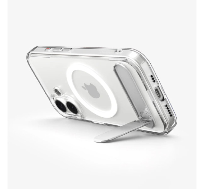 Spigen Чохол до мобільного телефона Spigen Ultra Hybrid S MagFit iPhone 17 Clear White (ACS09981)