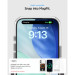 Spigen Чохол до мобільного телефона Spigen Ultra Hybrid S MagFit iPhone 17 Clear White (ACS09981)