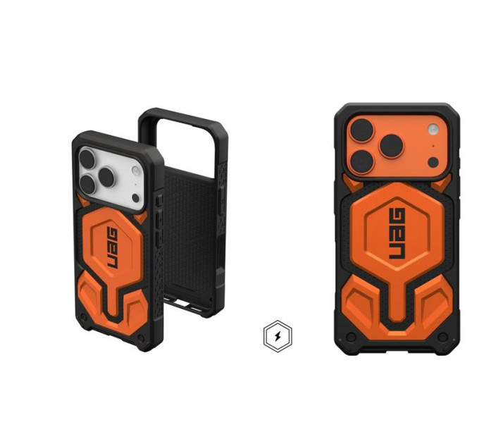 UAG Чохол до мобільного телефона UAG Monarch Pro MagSafe iPhone 17 Pro Max Orange (114514119797)