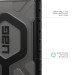 UAG Чохол до мобільного телефона UAG Pathfinder Clear MagSafe Google Pixel 10 Pro XL Ash (614470113140)