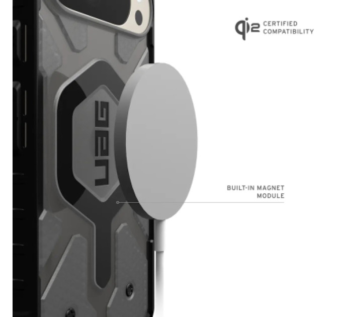 UAG Чохол до мобільного телефона UAG Pathfinder Clear MagSafe Google Pixel 10 Pro XL Ash (614470113140)