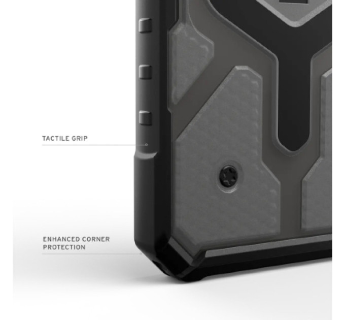UAG Чохол до мобільного телефона UAG Pathfinder Clear MagSafe Google Pixel 10 Pro XL Ash (614470113140)