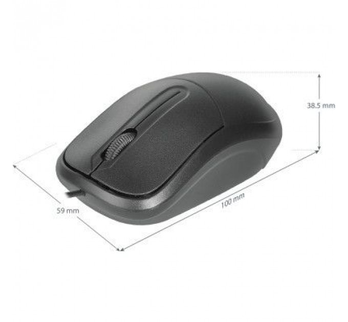 Мишка Defender ISA-531 USB Black (52531)