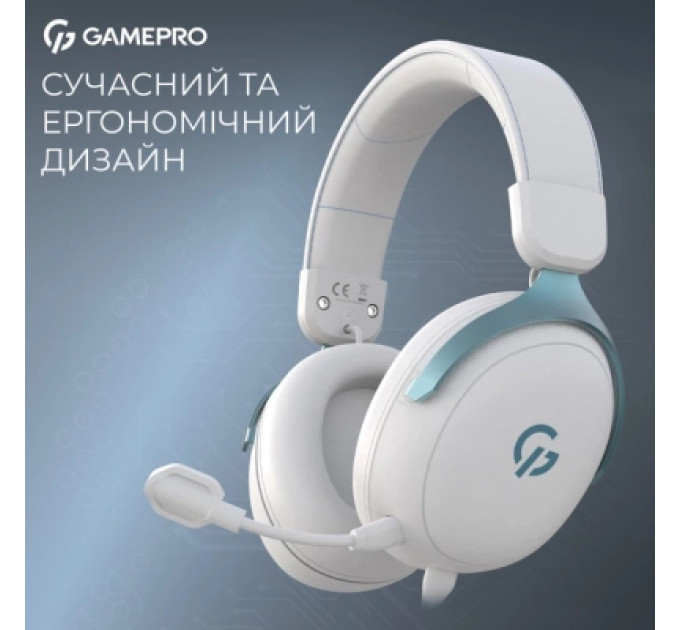 GamePro Навушники GamePro Asgard Freya White (HS145W)