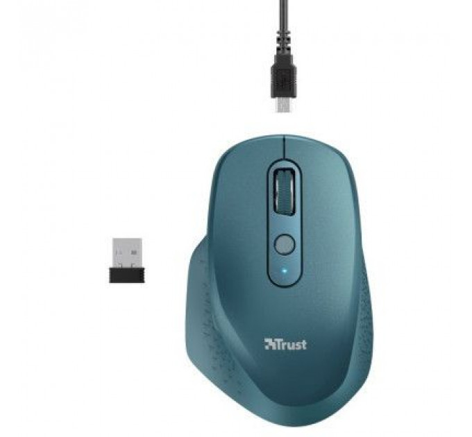 Мишка Trust Ozaa Rechargeable Wireless Blue (24034)
