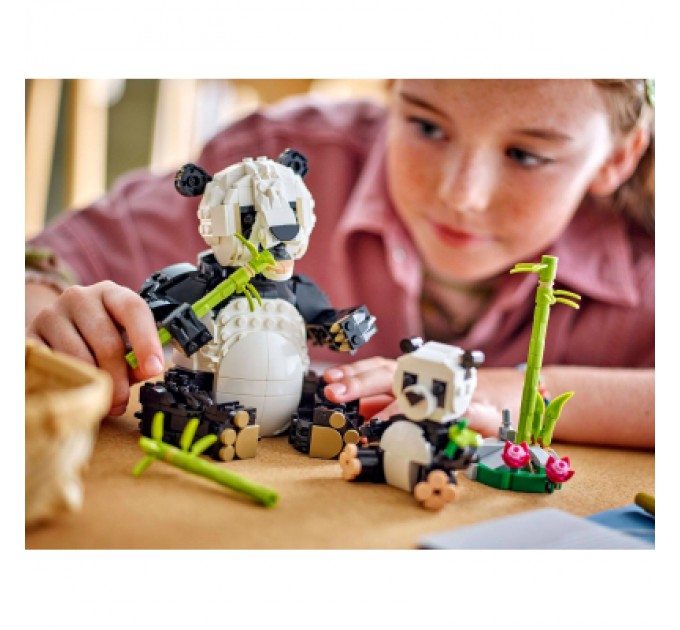 Конструктор LEGO Creator Дикі тварини: пандові (31165)