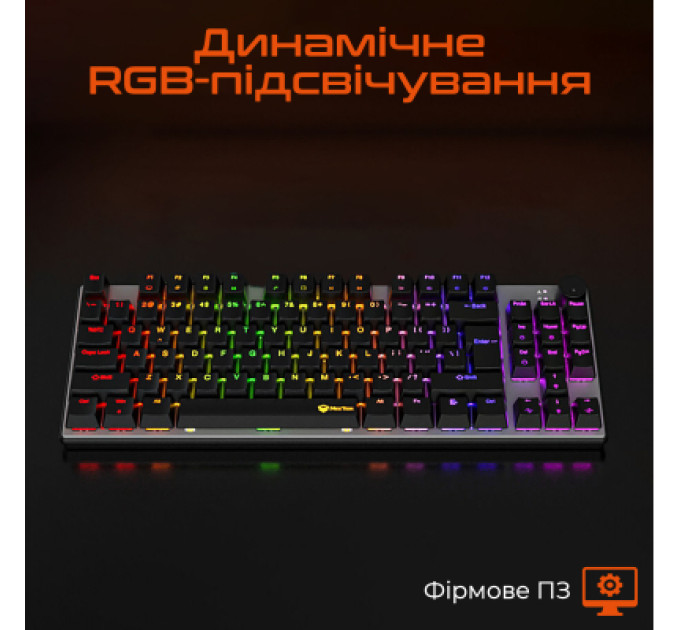 Meetion Клавіатура Meetion MK008 Pro USB Type-C Black (MT-MK008Pro-W-RUA)
