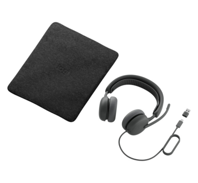Logitech Навушники Logitech Zone Wired 2 USB Graphite (981-001619)