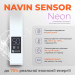Navin Сушарка для рушників Navin Avalon, 800х480 , таймер-регулятор, сталь, білий, праве підключення (12-103053-4880)