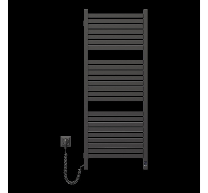 Navin Сушарка для рушників Navin Авангард Х, 1200х480х71мм, Wi-Fi, сталь, чорний муар, ліве підключення (12-272155-4812)