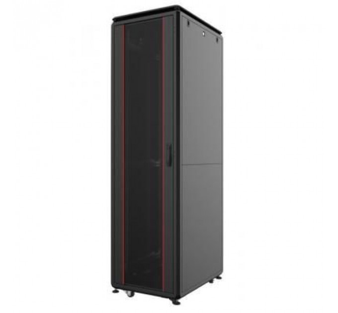 Шафа напольна Mirsan GTV 19" 42U 600x1000, RAL 9005 (MR.GTV42U61DE.01)