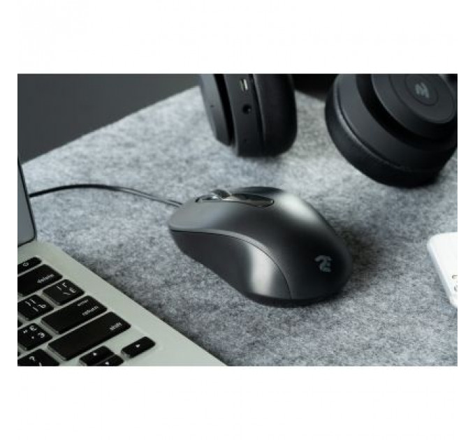 Мишка 2E MF160 USB Black (2E-MF160UB)