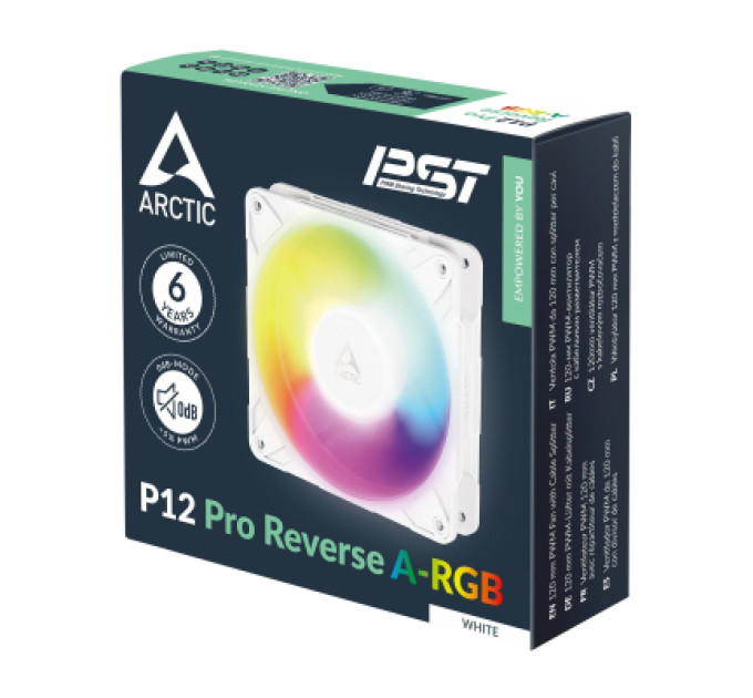 Arctic Кулер до корпусу Arctic P12PRO REV ARGB WHITE (ACFAN00325A)