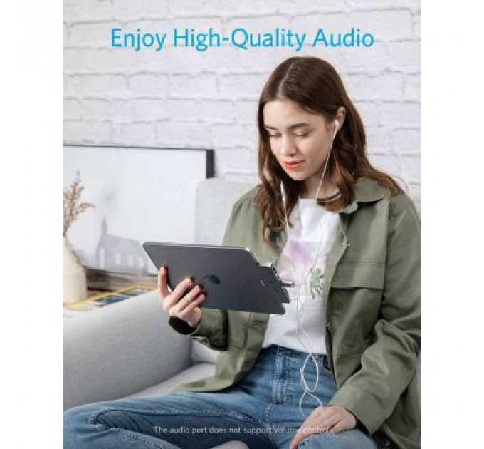Концентратор Anker PowerExpand Direct 6-in-1 USB-C PD Media Hub (Gray) (A83620A1)