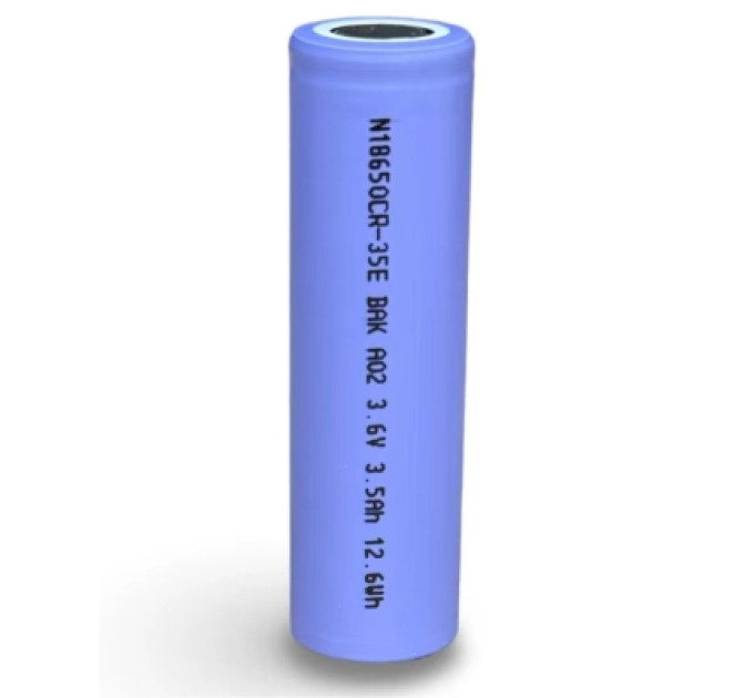 JHY Акумулятор 18650 Li-Ion 3500mAh 3.6V 20A JHY (N18650CR-3500)