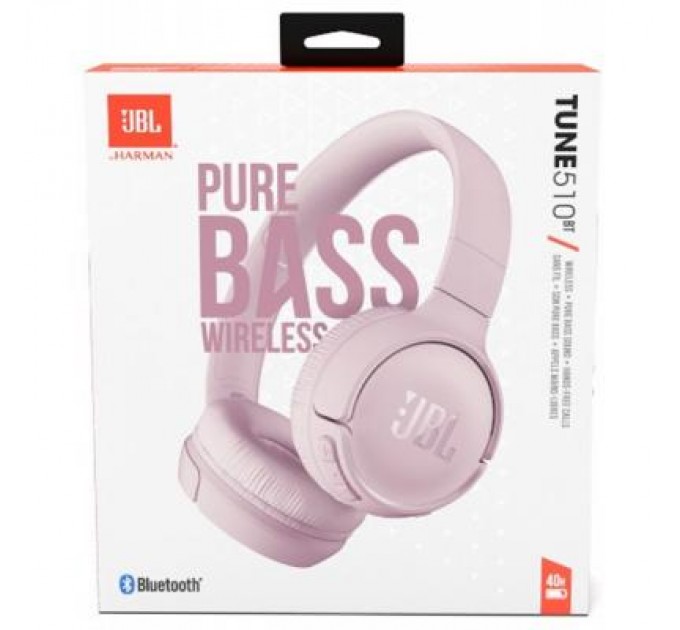Навушники JBL Tune 510BT Rose (JBLT510BTROSEU)