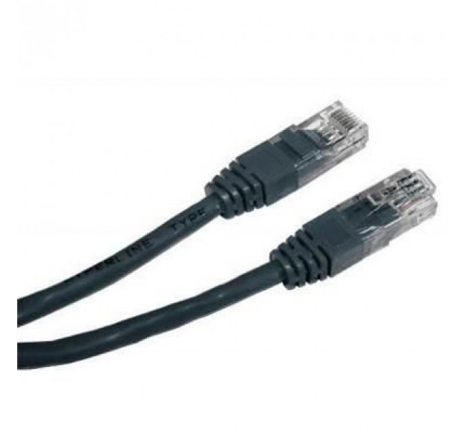 Патч-корд Cablexpert 0.25м UTP CCA (PP12-0.25M/BK)