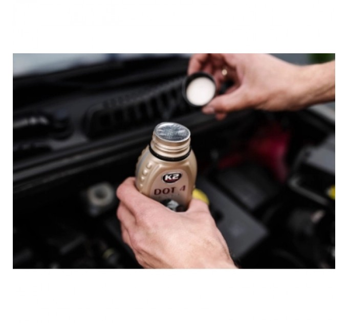 Гальмівна рідина K2 Turbo Brake Fluid DOT 4 0,25 л (T124)