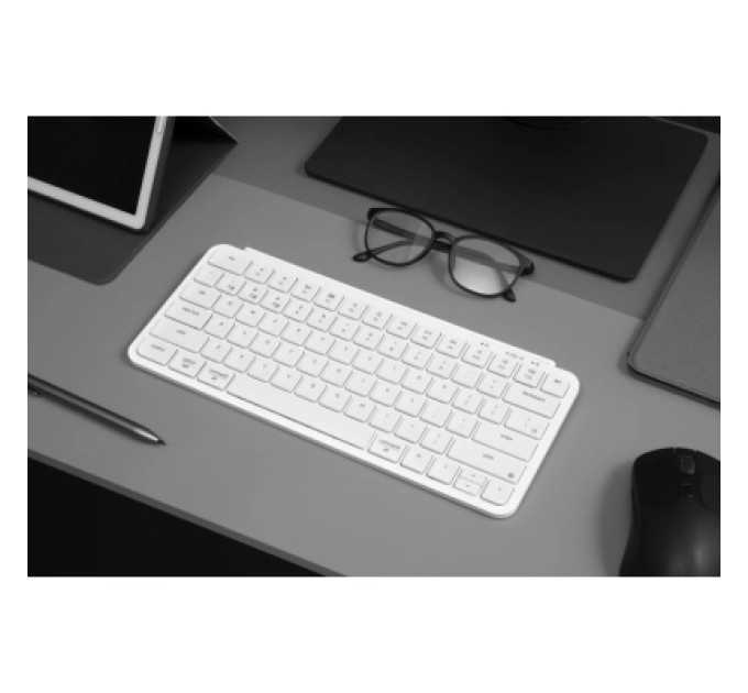 Keychron Клавіатура Keychron B1 Pro Wireless/Bluetooth/USB UA Ivory White (B1P-K8-UA)