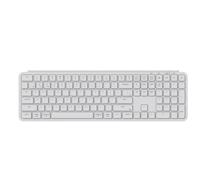 Keychron Клавіатура Keychron B6 Pro Wireless/Bluetooth/USB UA Ivory White (B6P-K8-UA)