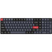 Keychron Клавіатура Keychron K17 PRO Gateron MX 2.0 Brown QMK White Led Wireless/Bluetooth/USB-А UA Black (K17P-A3-UA)