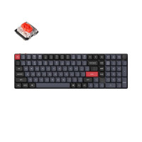 Клавіатура Keychron K17 PRO Gateron MX 2.0 Red QMK Hot-swap Wireless/Bluetooth/USB-А UA Black (K17P-H1-UA)