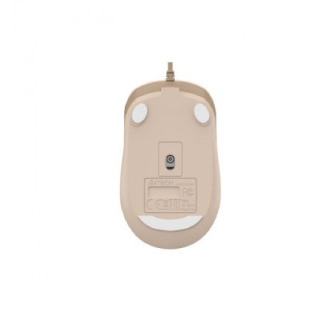 Мишка A4Tech FM26 USB Cafe Latte (4711421991391)