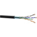 OK-Net Кабель мережевий OK-Net FTP 305м, cat.5e patch зовнішній (F/UTP-cat.5Е-SL patch) (КГППЕ-ВП (100) 4*2*0,48)