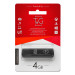T&G Флеш-накопичувач USB 4GB T&G 121 Vega Series Black (TG121-4GBBK)