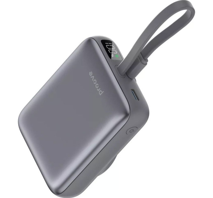 Proove Універсальна мобільна батарея Proove Neutron 22.5W 10000mAh Gray (PBNE22022203)