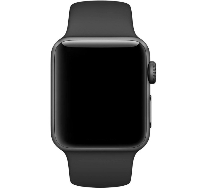 Apple Ремінець Apple Sport Band для Apple Watch 40mm Black (MTP62)