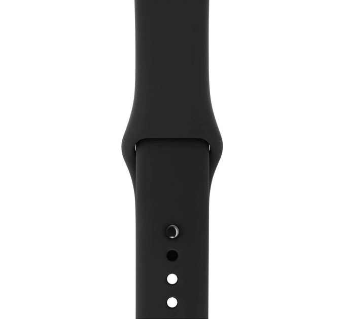 Apple Ремінець Apple Sport Band для Apple Watch 40mm Black (MTP62)
