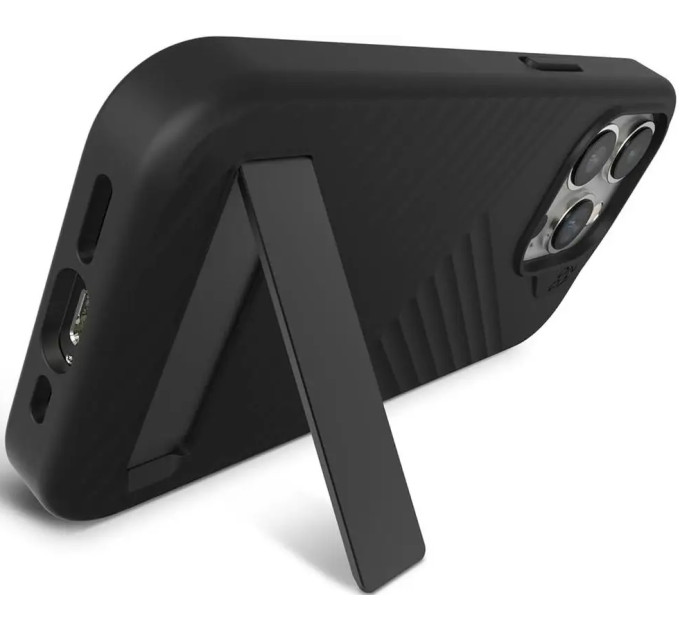 Zagg Чохол-накладка Zagg Gear4 Denali Snap with MagSafe w/ Kickstand для Apple iPhone 15 Pro Black (702312348 / 702312718)