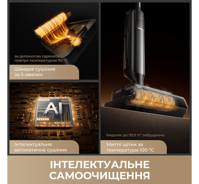 MOVA Акумуляторний миючий пилосос Mova M50 Ultra (HMH28A)