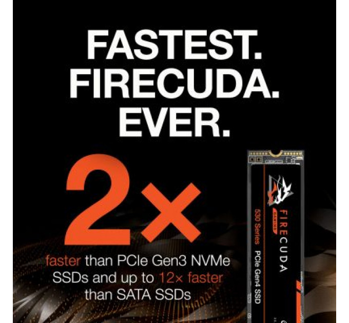 Накопичувач SSD M.2 2280 2TB FireCuda 530 Seagate (ZP2000GM3A013)