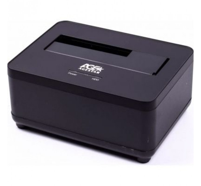 Док-станція для накопичувачів AgeStar USB3.0 black (3UBT7 (Black))