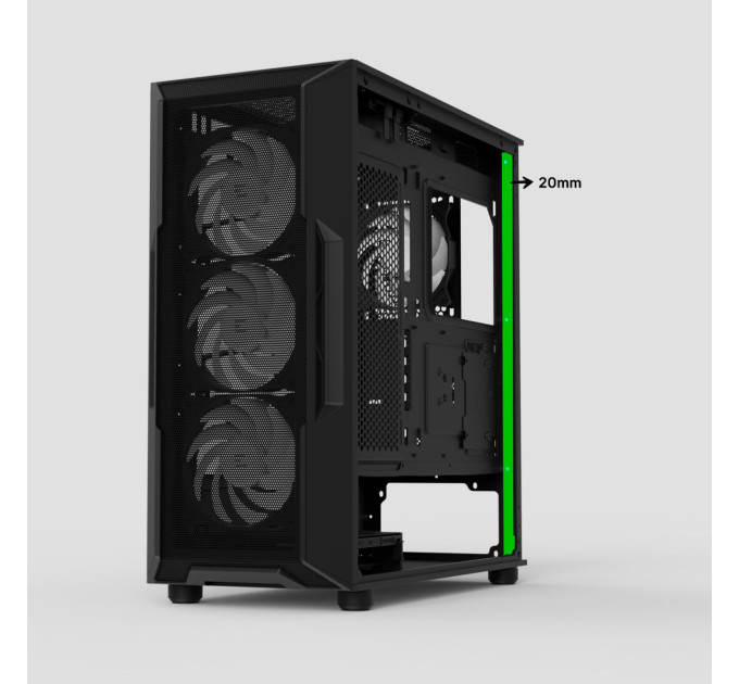 Zalman Корпус Zalman i3 Neo ARGB V2 Black