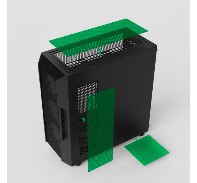 Zalman Корпус Zalman i3 Neo ARGB V2 Black