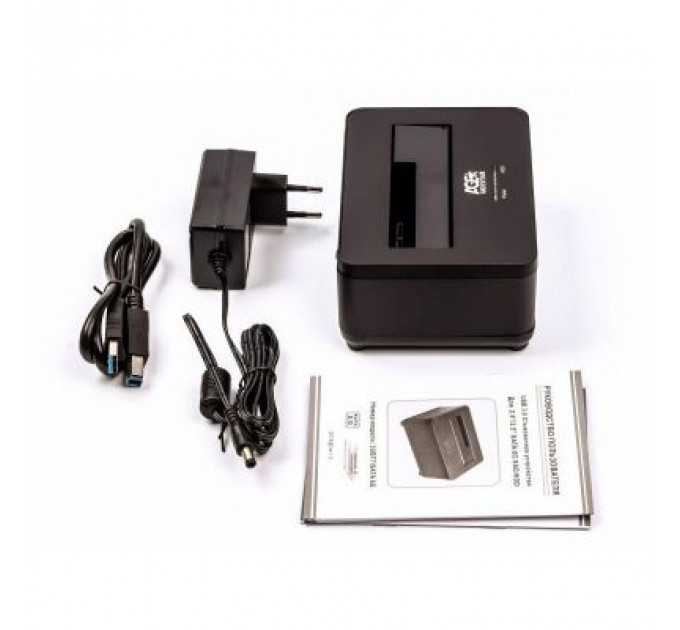 Док-станція для накопичувачів AgeStar USB3.0 black (3UBT7 (Black))