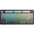 Aula Клавіатура Aula F75 Gasket Reaper Switch Hot-Swap RGB Bluetooth/Wireless/USB UA Black/Grey (6948391209913)