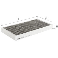 Фільтр салону ALPHA FILTER AF5197a