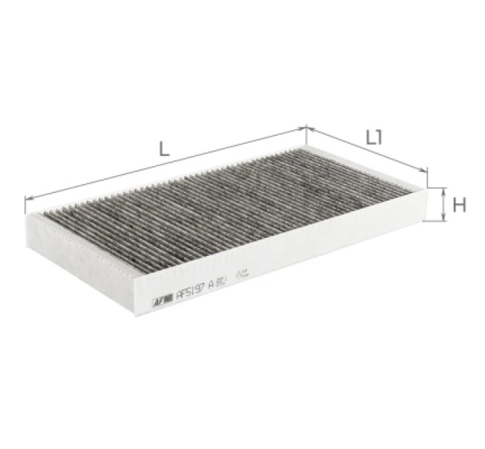 ALPHA FILTER Фільтр салону ALPHA FILTER AF5197a