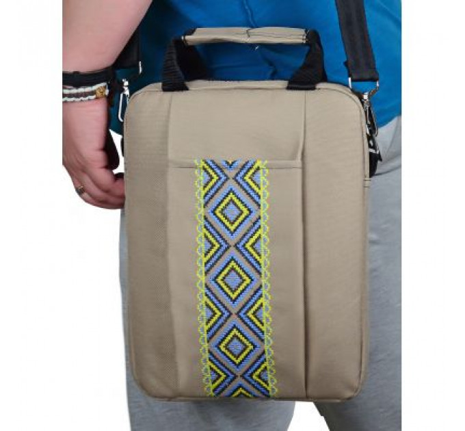 Сумка для ноутбука Porto 10'' LN-10-02LB Vishivanka Beige (LN1002LB_Vish)