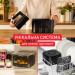 Tefal Мультипіч Tefal Easy Fry Silence XXL Smart Vision (EY876DE1)
