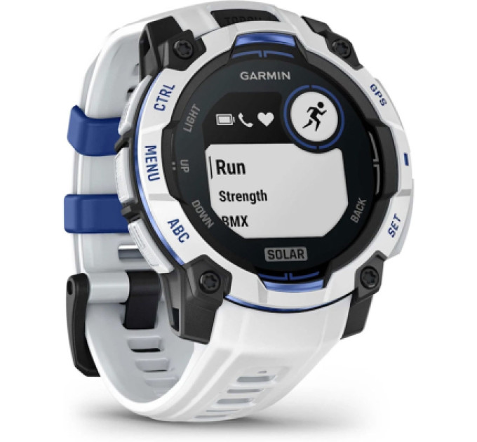 Garmin Смарт-годинник Garmin Instinct 3, 45mm, Solar, Whitestone with Whitestone Band, GPS смарт-годинник (010-02934-03)