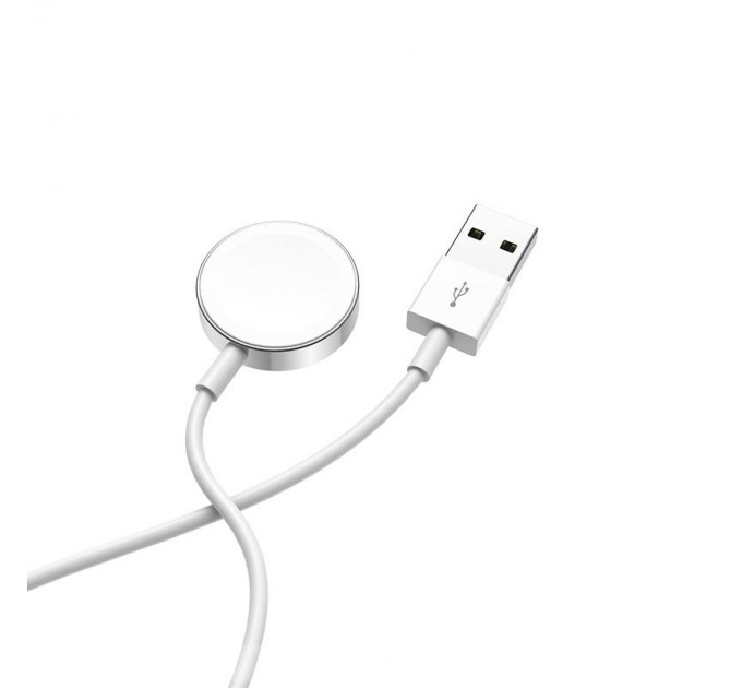 Бездротовий зарядний пристрій Hoco CW16 White (CW16W)