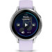 Garmin Смарт-годинник Garmin Venu 4 (41mm), Gray w/ Silver + Periwinkle, GPS смарт-годинник (010-03013-01)