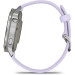Garmin Смарт-годинник Garmin Venu 4 (41mm), Gray w/ Silver + Periwinkle, GPS смарт-годинник (010-03013-01)