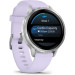 Garmin Смарт-годинник Garmin Venu 4 (41mm), Gray w/ Silver + Periwinkle, GPS смарт-годинник (010-03013-01)